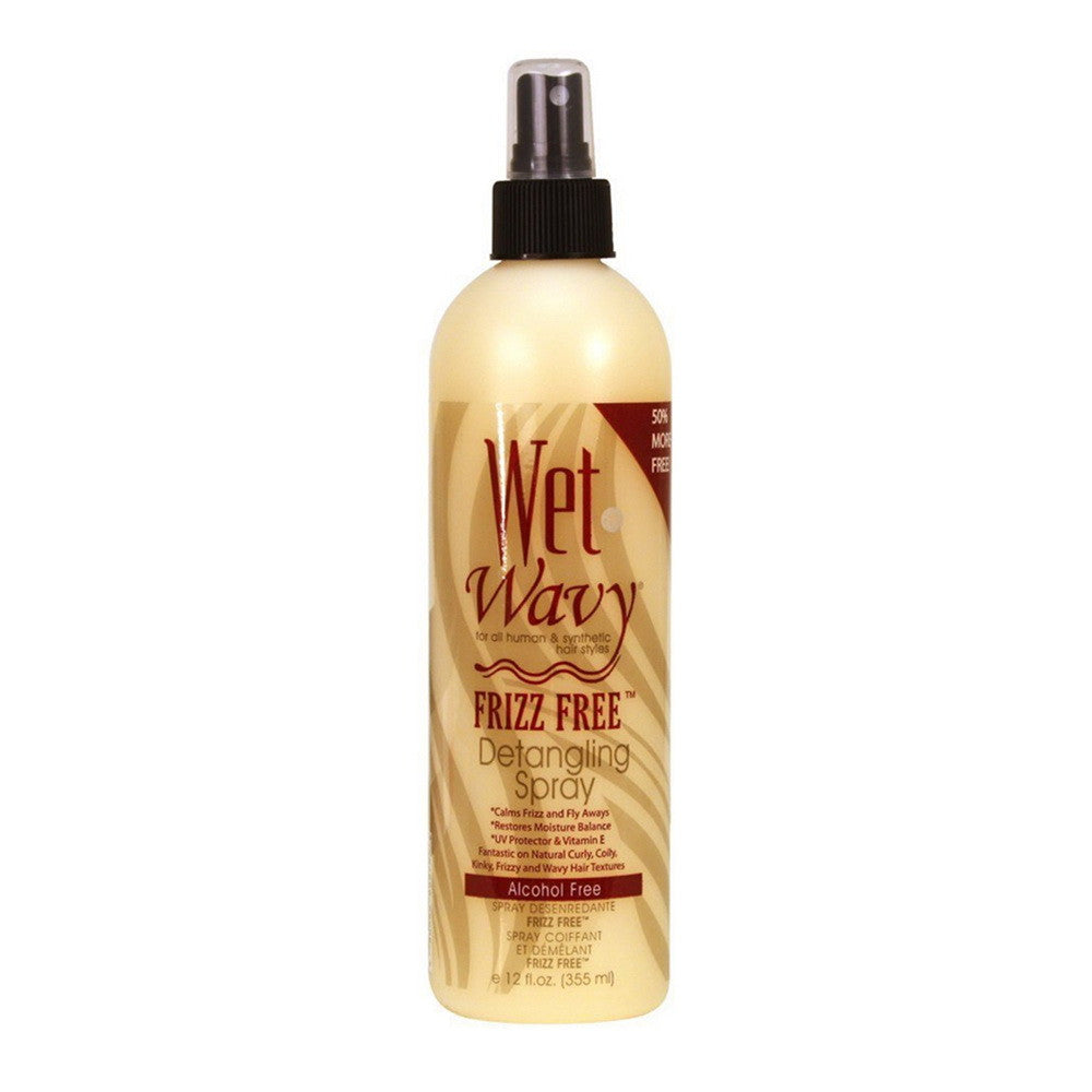 Wet N Wavy Frizz Free Detangling Hair Spray Bonus, 12 Oz